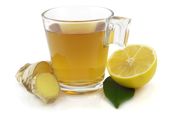 Чай из имбиря и лимона